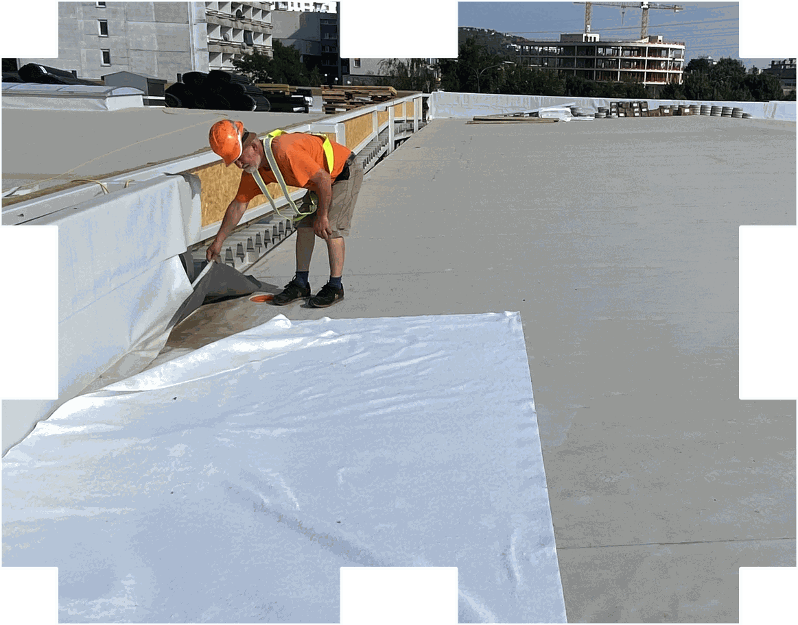 Realizácia plochých striech - profesionálne strechárske práce